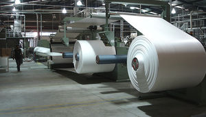 flat-film extrusion line / for PP / for PE / for foam sheets