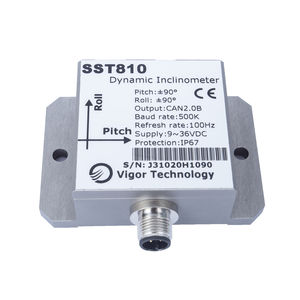 triaxial inclinometer / RS-232 / MEMS / electrolytic
