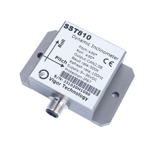 CAN inclinometer / triaxial / electrolytic / inertial