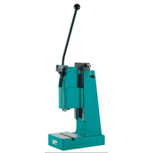 manual press / assembly / with round ram / toggle
