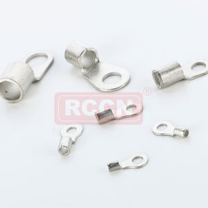 ring solderless terminal / tubular / non-insulated / copper