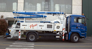 construction truck-mounted concrete pump