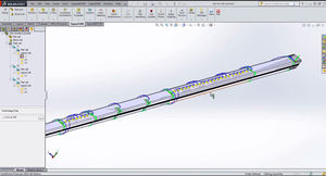 tube cutting machine software / pipe / 3D / SolidWorks