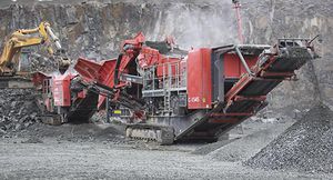 hydraulic cone crusher / mobile / crawler / compact