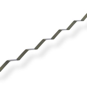 shape spring / linear wave / stainless steel / preloaded
