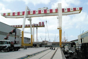 rail-mounted gantry crane