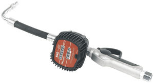 oil dispensing nozzle / manual / with electronic meter