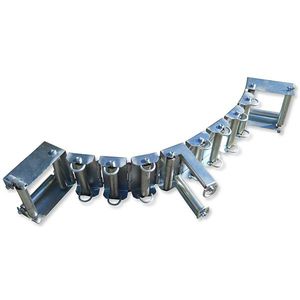 guide roller / steel / for cables