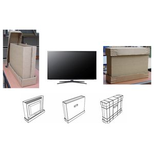 cardboard crate / transport / protection / lightweight