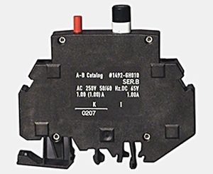thermal-magnetic circuit breaker / single-pole / overcurrent / high-density