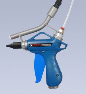 ergonomic ionizing air gun