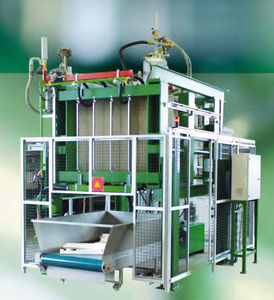 particle foam molding machine / for expanded polystyrene