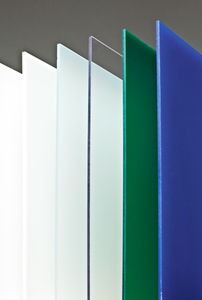 safety sheet / transparent / extruded / polyethylene terephthalate