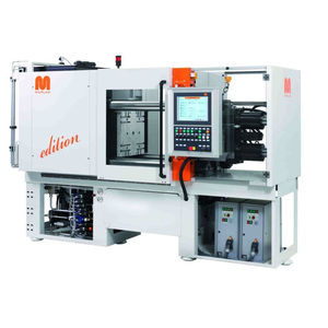 horizontal injection molding machine / hydraulic / for rubber