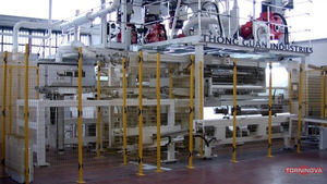 flat-film coextrusion line / multilayer / for stretch film