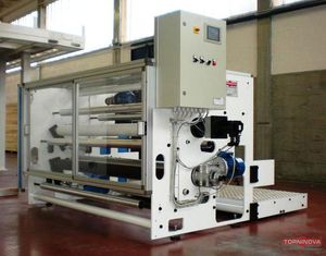 in-line perforating machine / for extrusion lines / for plastic films