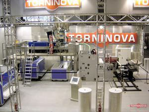 flat-film extrusion line / for bubble wrap film / multilayer / for LDPE