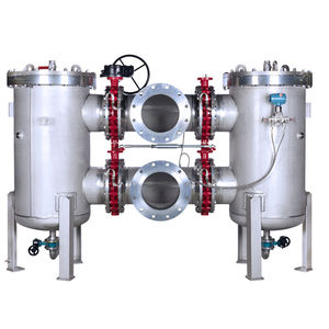 hydraulic filter / double-basket / strainer / high-efficiency