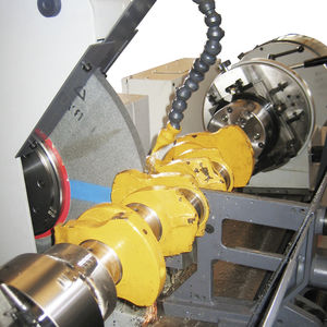 cylindrical grinding machine / for crankshafts / PLC-controlled / automatic