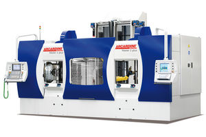 CNC machining center / 3-axis / horizontal / with 2 pins