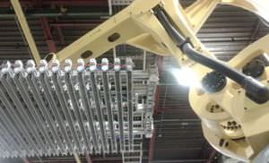 articulated palletizer / robotic / bottle