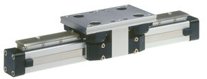 skate wheel linear guide / for heavy loads