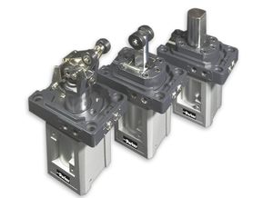 pneumatic cylinder / double-acting / stopper