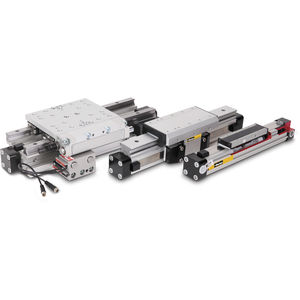 linear actuator / pneumatic / rodless / double-acting