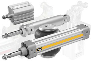 pneumatic cylinder / double-acting