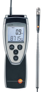vane anemometer / hand-held / digital