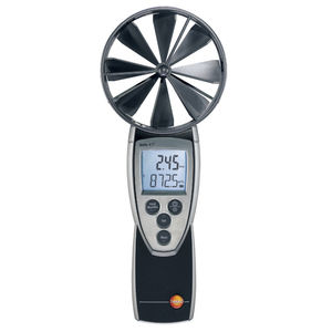 vane thermo-anemometer / portable / digital / compact
