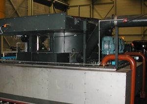 thermal washing machine / automatic / process / spray