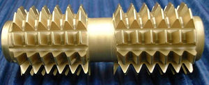 high-speed steel gear hob / for gear cutting
