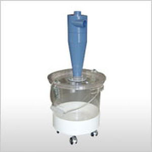 cyclone dust collector / reverse air cleaning / compact / mobile