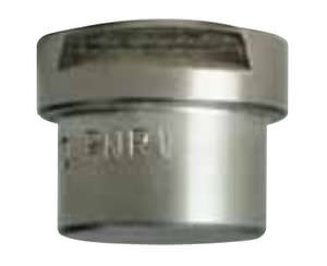 spraying nozzle / flat spray / for liquids / stainless steel