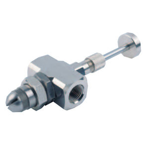 atomizing nozzle / air / for liquids / full-cone