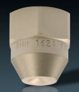 spraying nozzle / full-cone / water / stainless steel