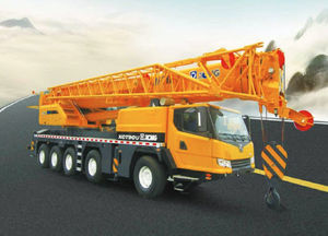 rubber-tired crane / compact / lifting / hydraulic