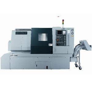 CNC lathe / 2-axis / inclined bed / flatbed