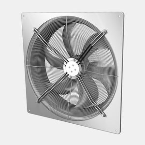 wall-mounted fan / axial / ventilation / low-noise