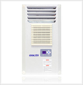 side-mount electrical cabinet air conditioner / industrial / air-cooled
