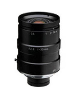 fixed-focus camera objective / large-format / machine vision