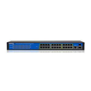 web-managed network switch / 26 ports / gigabit Ethernet / rack-mount