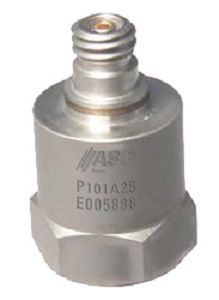 single-axis acceleration sensor / piezoelectric / for railway applications / for continuous structure monitoring