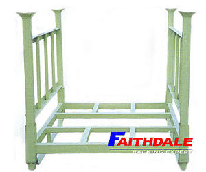 metal pallet / Euro / storage / stacking