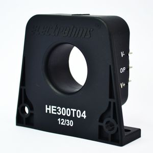 closed-loop Hall effect current sensor / flange-mount / DC / AC
