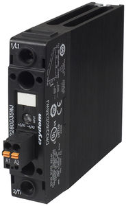 solid-state relay / power / DIN rail / AC output