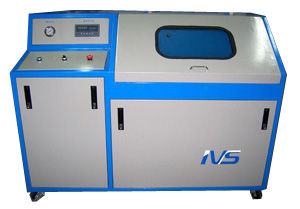 pressure proof test bench / for burst testing / automatic / hydraulic