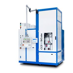 sublimation furnace / bell / gas / high-vacuum