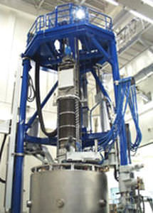 bell furnace / electric / crystal growth / for ingots